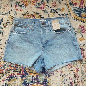 Madewell Curvy Relaxed Denim Shorts
